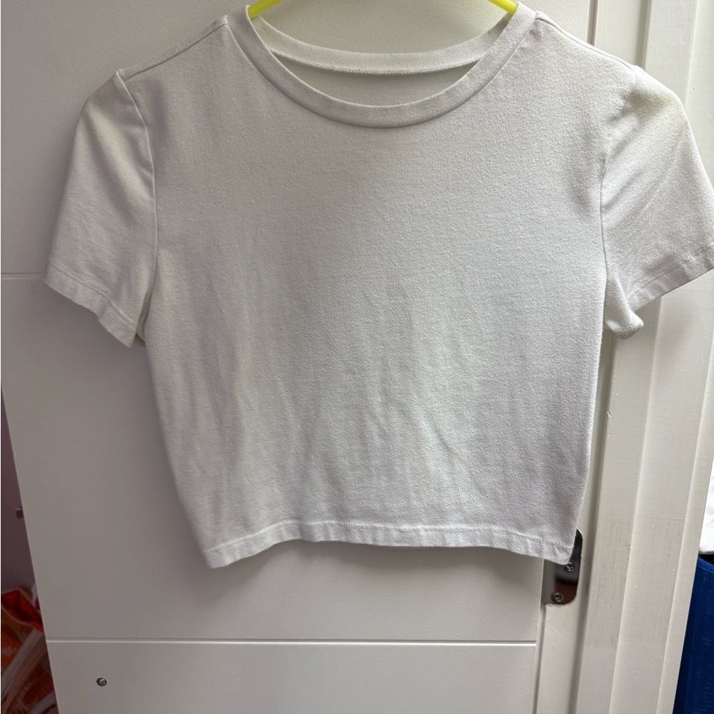 Wild Fable Textured White Tee